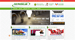 Desktop Screenshot of luatducphuong.com